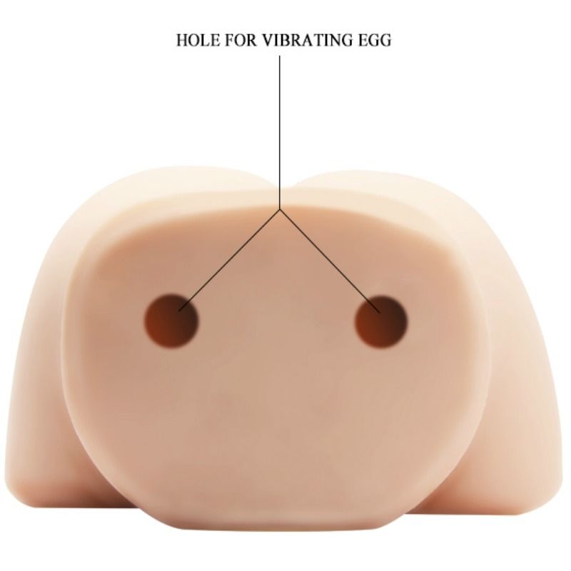 Masturbador Realista com Vagina e Ânus Vibratórios