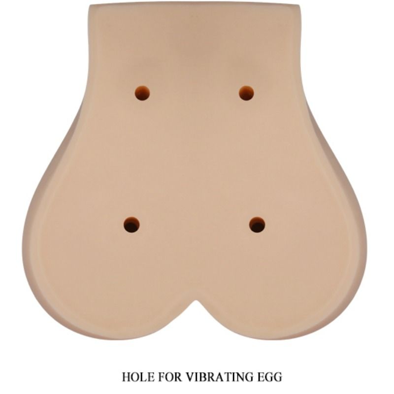 Busto Realista Vibratório com Vagina e Ânus 7 Funções