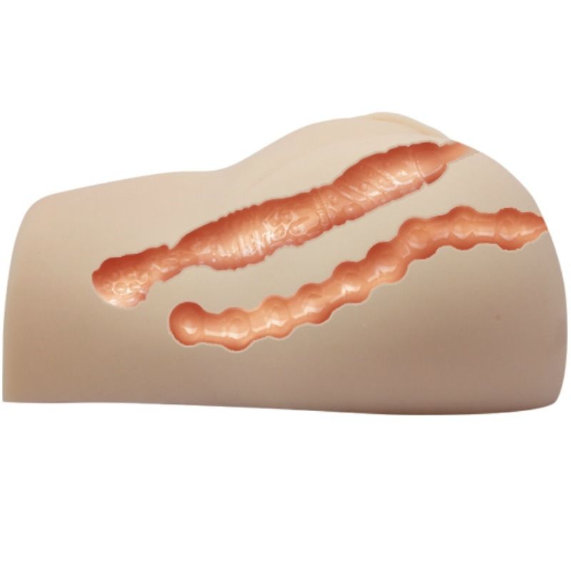 Busto Realista Vibratório com Vagina e Ânus 7 Funções