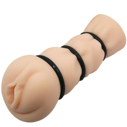 Masturbador Masculino de Vagina Realista com Anéis