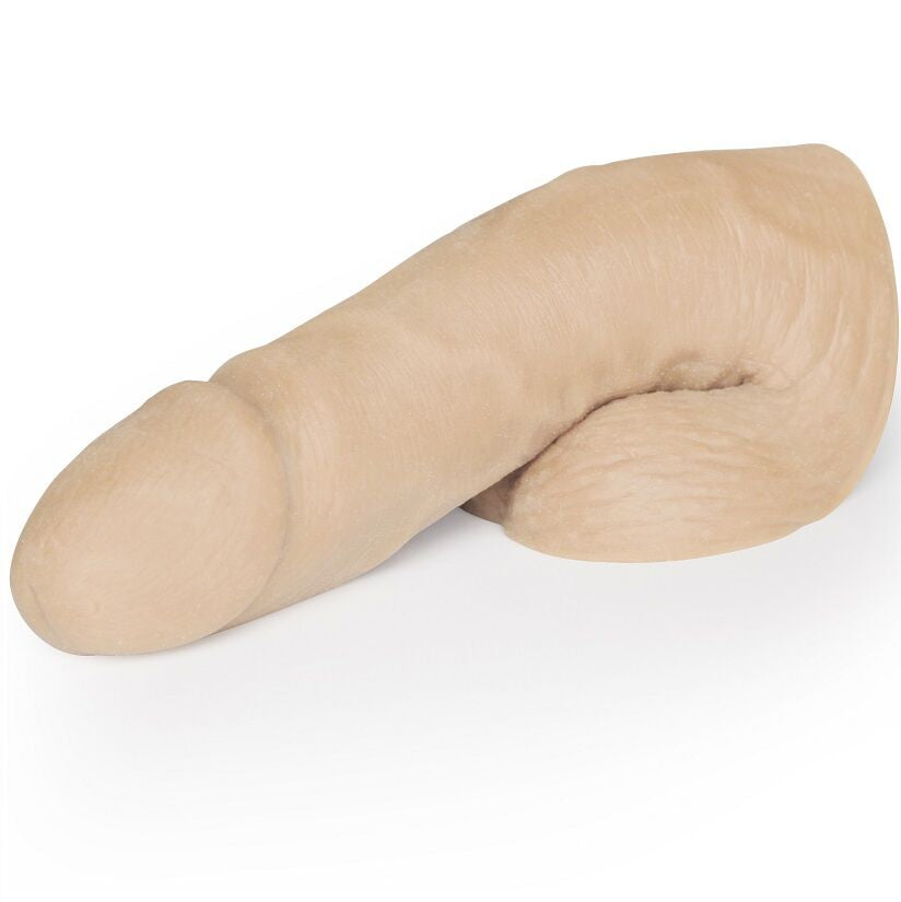Fleshlight Mr. Limpy Brinquedo Flexível Fleshtone Médio, mostrando sua cor e maleabilidade.