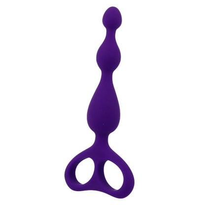 INTENSE Danti Estimulador Anal Lilás de silicone macio, mostrando detalhes do design e textura.