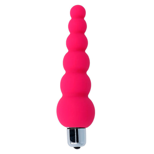 Vibrador Intense Snoopy de silicone rosa com 7 velocidades para estimulação íntima e versátil.
