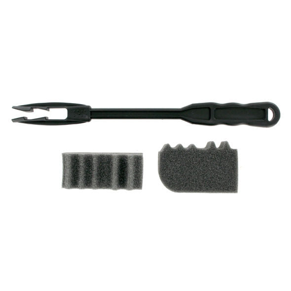 Kit de Limpeza BATHMATE com escova ergonómica e toalhas para higiene de hidrobombas e acessórios.