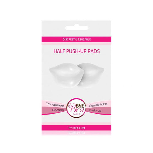 BYE-BRA Semi Pads Push-Up Transparentes, para volume e decote