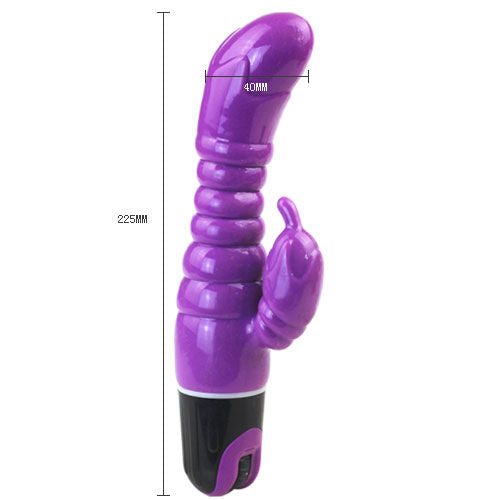 Vibrador BAILE - LOVET Ponto G Sensação Violeta com toque macio e flexível.