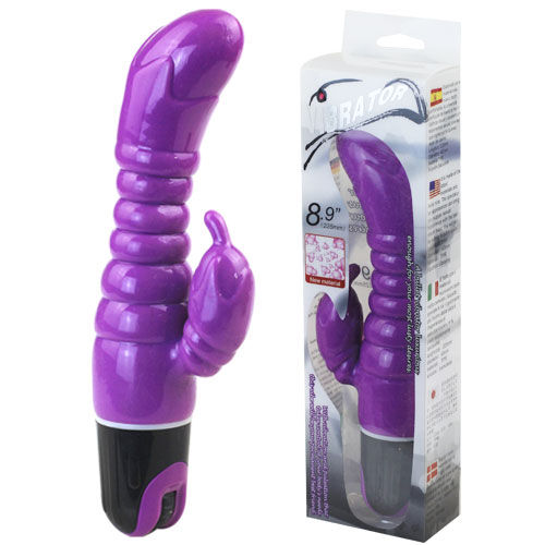 Vibrador BAILE - LOVET Ponto G Sensação Violeta com toque macio e flexível.