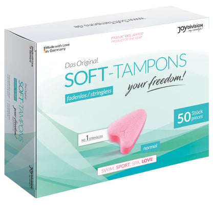 Soft-Tampons Originais - 50 Uds