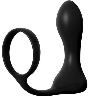 Close-up do Anal Fantasy Elite Collection Plug Anal Vibratório Recarregável Ass-Gasm Pro, destacando seu design ergonômico e material de silicone macio.