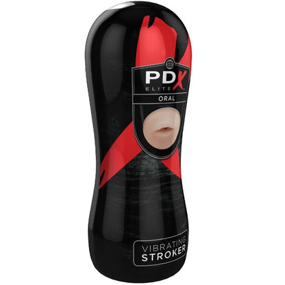 Masturbador Masculino Vibratório Oral com Efeito Realista