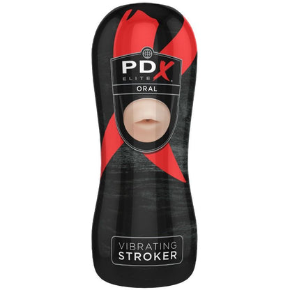 Masturbador Masculino Vibratório Oral com Efeito Realista