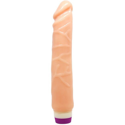 Close-up of the BAILE Vibrador Realista Ondas de Prazer Vibrante 25.5 CM, showing its realistic texture and design.