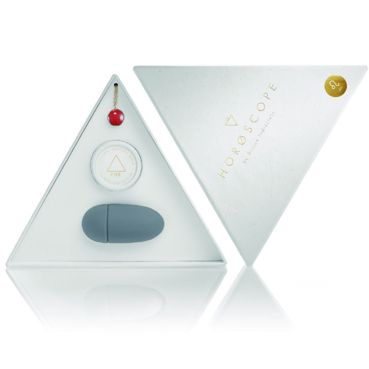 BIJOUX Kit Horóscopo Indiscreto Leão com Colar, Bálsamo e Vibrador