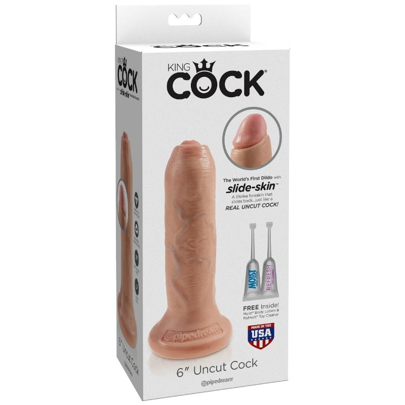 DILDO REALÍSTICO CARNE SEM CORTES 15 CM