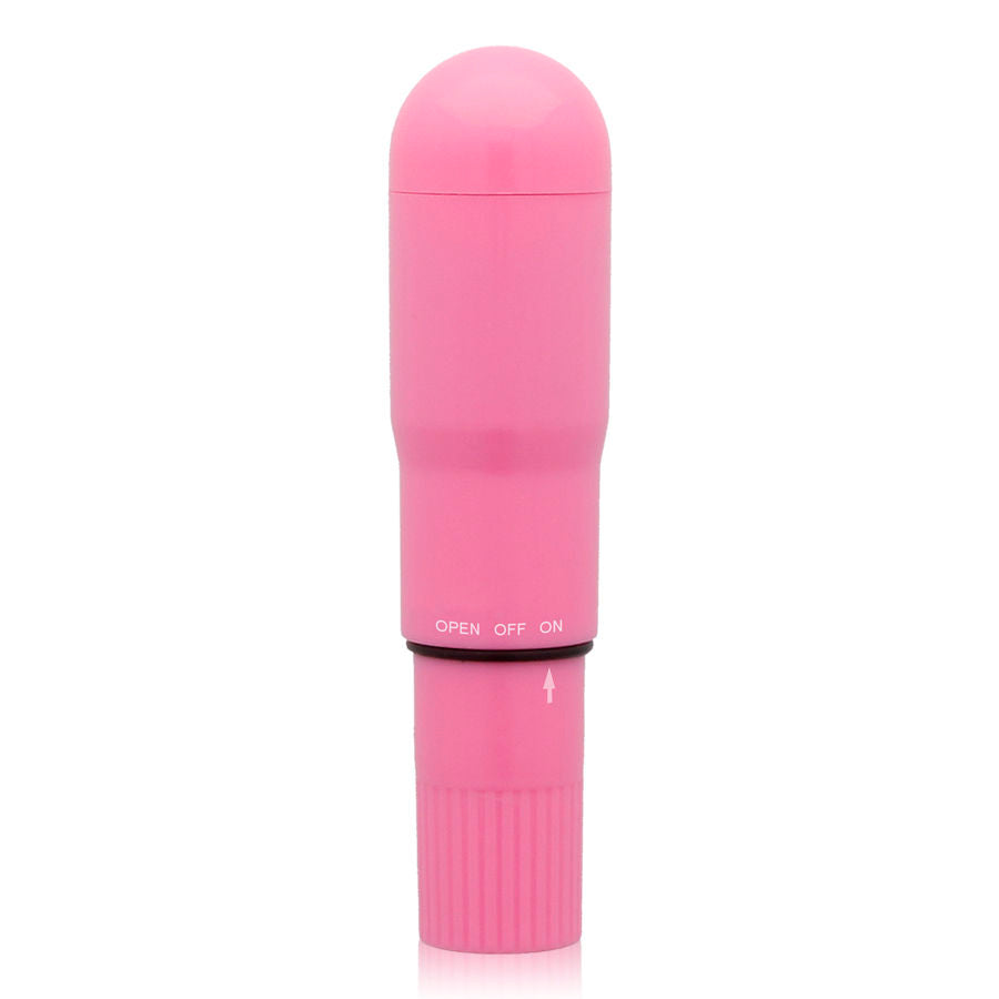 Imagem do GLOSSY Vibrador de Bolso Deep Rose, destacando seu design compacto e cor vibrante.