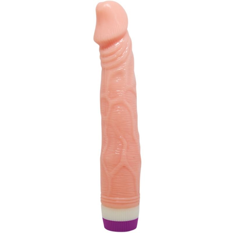 Vibrador realista BAILE de 22 cm com textura natural e função multivelocidade