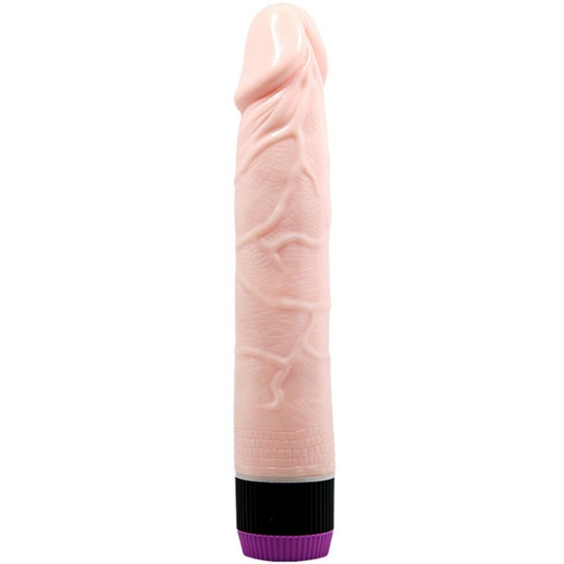 Close-up do BAILE Vibrador Realístico Adour Club 21.5 cm mostrando a sua textura e design realistas.