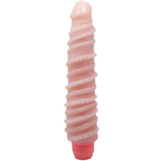 Vibrador Espiral Sensual Flexi Vibe BAILE 19.5cm realista com textura e múltiplas velocidades.