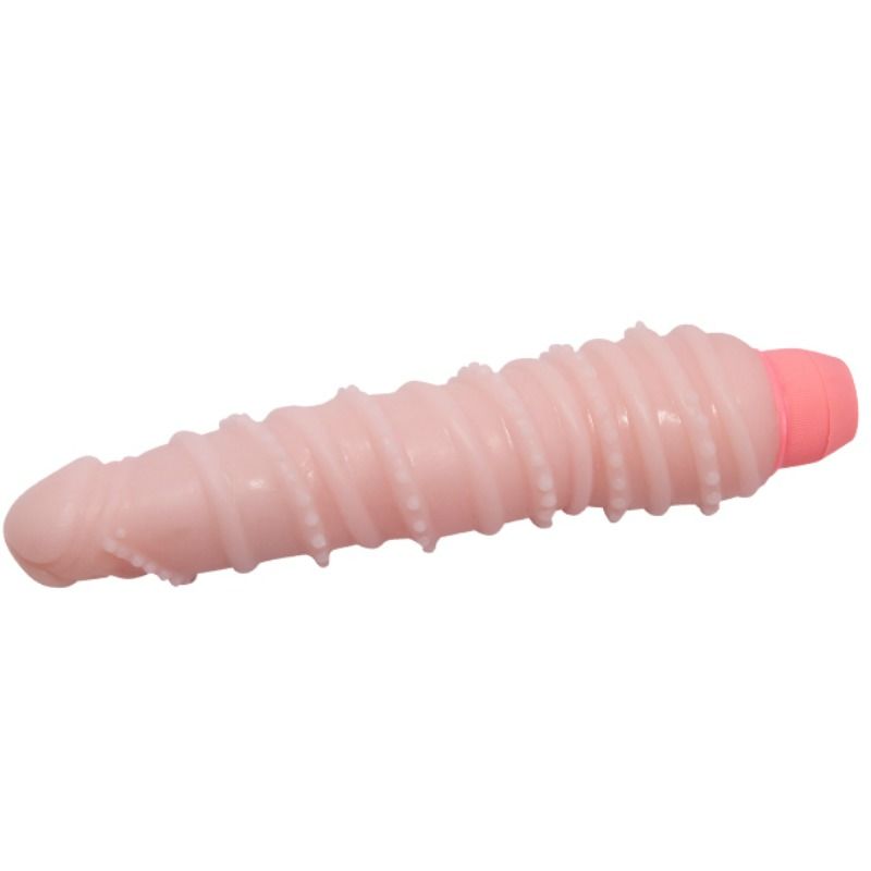 Vibrador Espiral Sensual Flexi Vibe BAILE 19.5cm realista com textura e múltiplas velocidades.