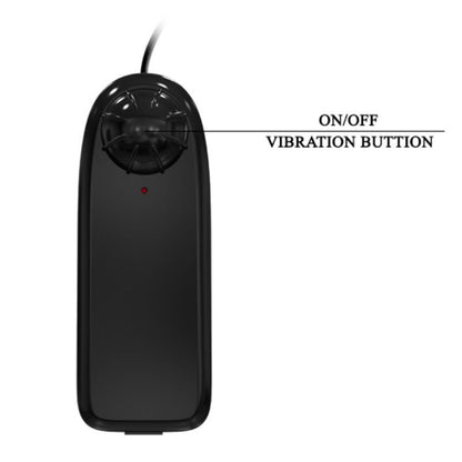 BAILE Dildo Vibrante Inflável Realista com ventosa e controle remoto, exibindo textura e design ergonômico.