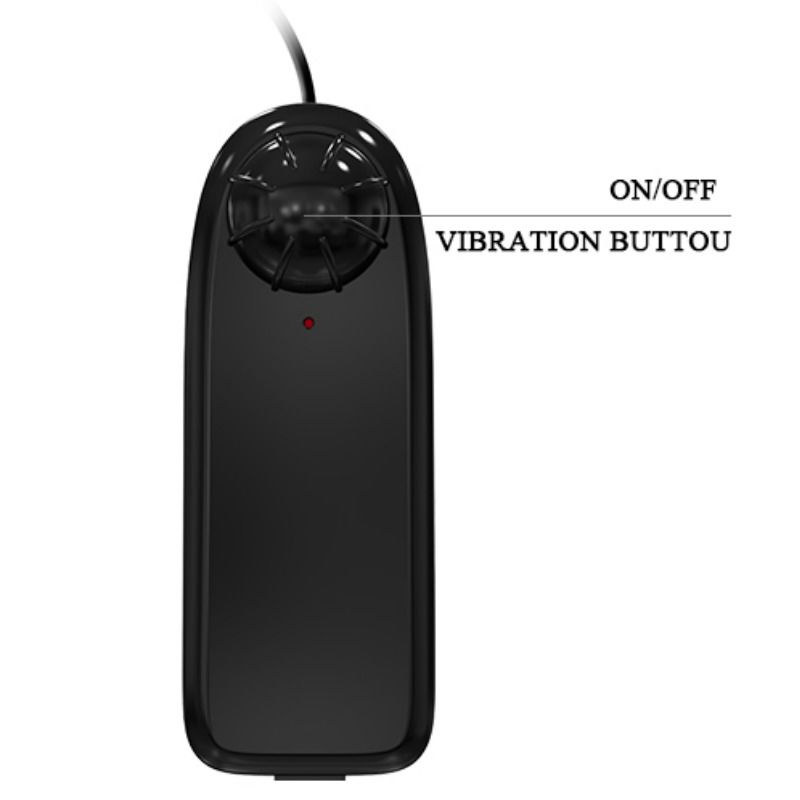 Close-up of the BAILE Dildo Vibrador Realista com Rotação e Ventosa showing its texture and features.