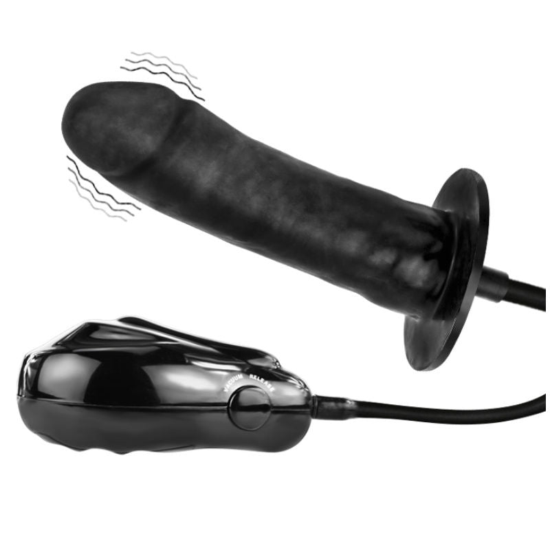 DILDO INFLVEL BIGGER JOY COM VIBRAO 16 CM