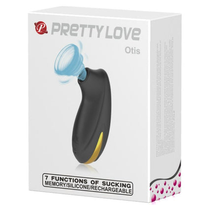 PRETTY LOVE Estimulador de Sucção Smart Otis em preto e dourado