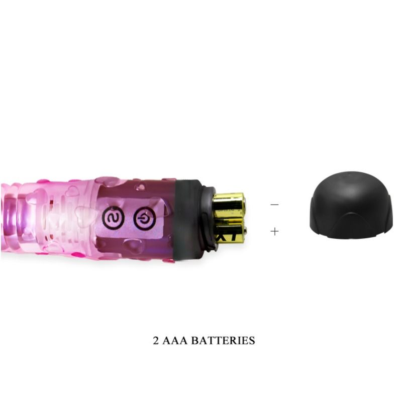 Vibrador BAILE Multiorgasmático Rosa com 10 modos de vibração.