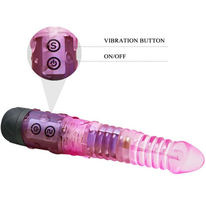 Vibrador BAILE Multiorgasmático Rosa com 10 modos de vibração.