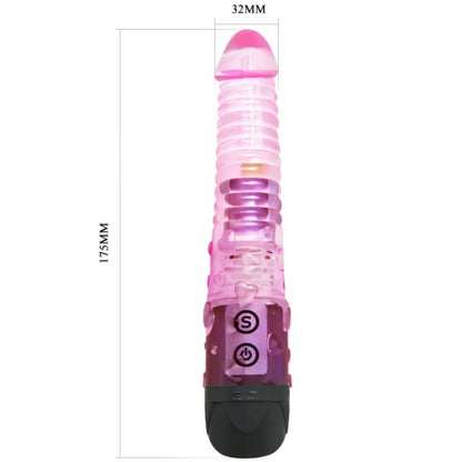 Vibrador BAILE Multiorgasmático Rosa com 10 modos de vibração.