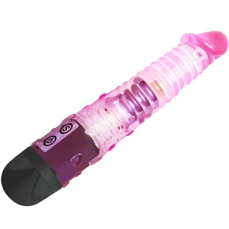 Vibrador BAILE Multiorgasmático Rosa com 10 modos de vibração.