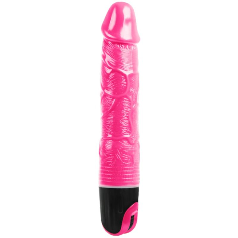 Vibrador Baile Multivelocidade Rosa com toque suave e design ergonómico