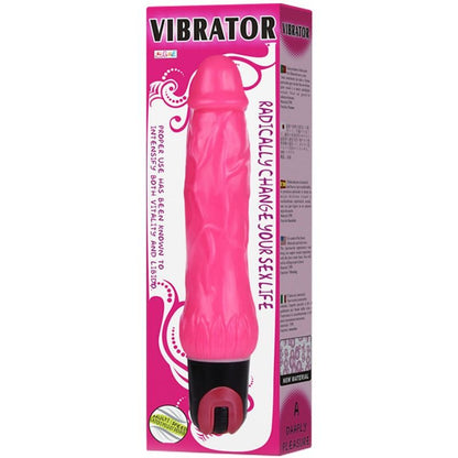 BAILE Vibrador DAAPLY Pleasure Multivelocidade Rosa com textura