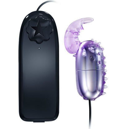 Close-up of the BAILE Ovo Vibratório with Remote Control, showing its sleek design and compact size.