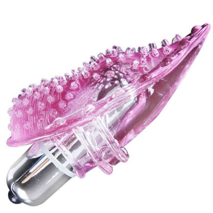 Close-up do BAILE Vibrador de Dedo Estimulante Clitoriano mostrando seu design ergonômico e textura.