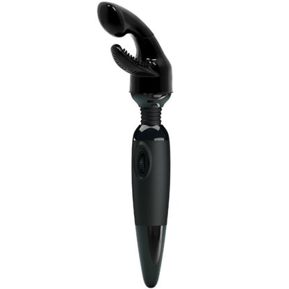Detalhe do Massageador Wand BAILE com cabeça intercambiável, mostrando o design ergonómico e material de silicone.