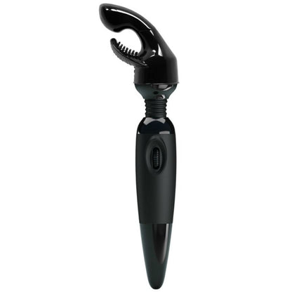 Detalhe do Massageador Wand BAILE com cabeça intercambiável, mostrando o design ergonómico e material de silicone.