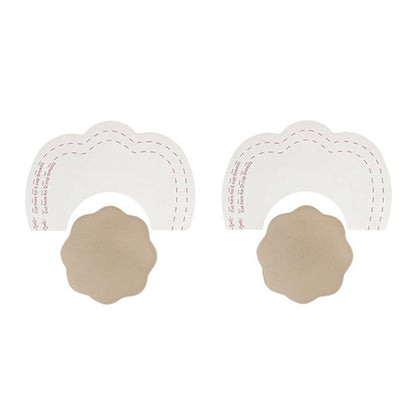 BYE-BRA Realçador de Mama e Cobertura de Bico de Silicone Copa F/H para um lifting discreto e natural.