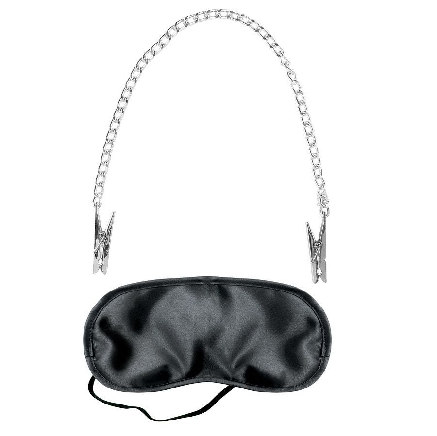 Kit de Fetiche Completo FETISH FANTASY LIMITED EDITION com 10 acessórios para exploração BDSM.
