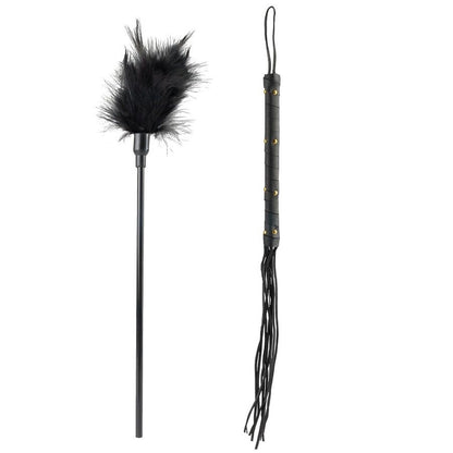 Kit de Fetiche Completo FETISH FANTASY LIMITED EDITION com 10 acessórios para exploração BDSM.