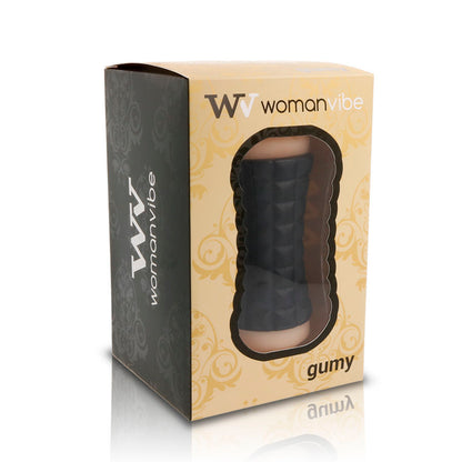 Womanvibe Gumy Masturbador Masculino com dupla abertura e textura realista