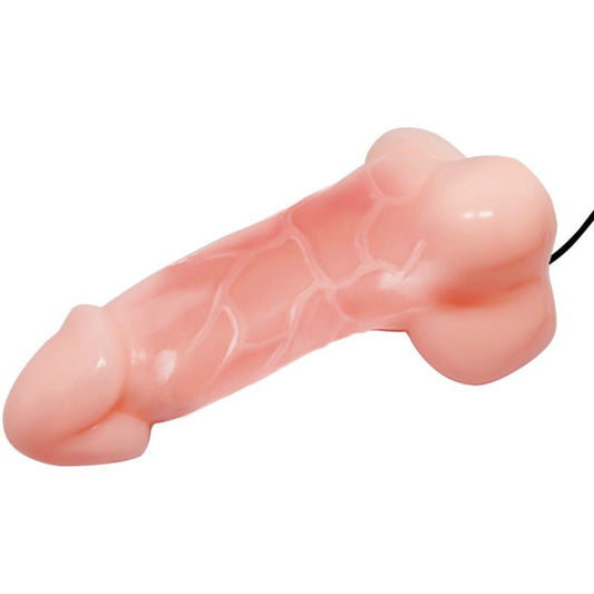 Vibrador realista BAILE Barbara com ventosa e vibração multi-velocidade para prazer profundo.