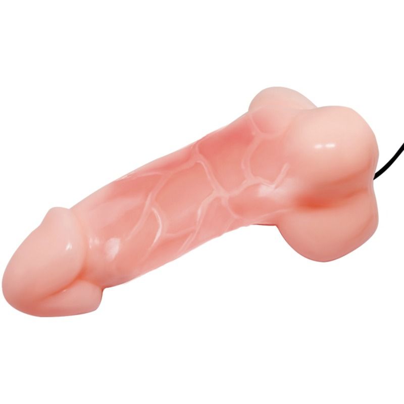 Vibrador realista BAILE Barbara com ventosa e vibração multi-velocidade para prazer profundo.