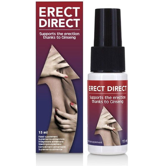 COBECO Erect Direct 15ML estimulante para ereção e desejo sexual.
