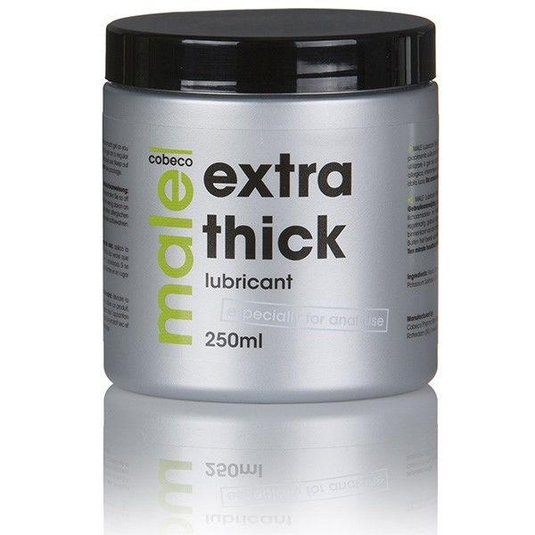 Embalagem do Lubrificante COBECO Extra Grosso Masculino 250ML.