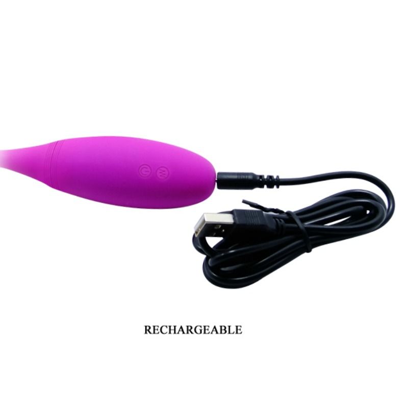 Close-up do Pretty Love Vibrador Snaky Vibe Smart 2 Motores, mostrando o seu design flexível em silicone.