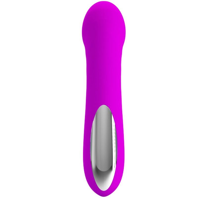 PRETTY LOVE Mini Vibrador Reuben, um vibrador de Ponto G em silicone com design curvo e recarregável.