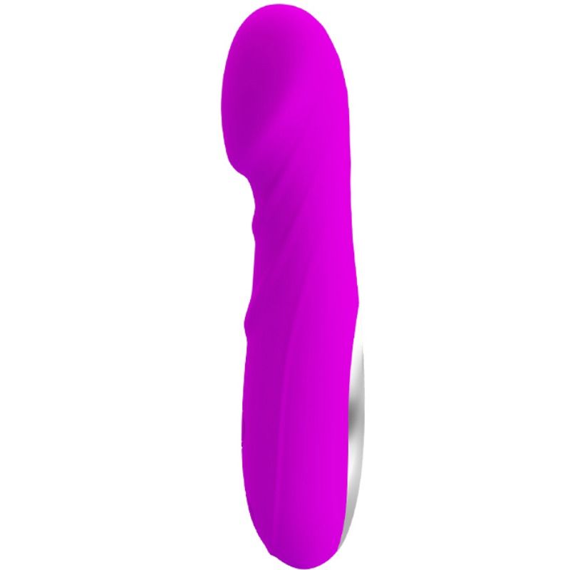 PRETTY LOVE Mini Vibrador Reuben, um vibrador de Ponto G em silicone com design curvo e recarregável.