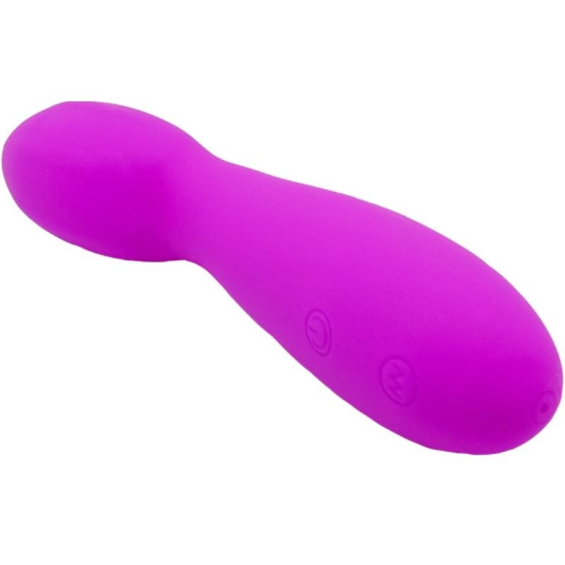 Close-up do Mini Vibrador PRETTY LOVE Arvin, mostrando seu formato ergonómico e material de silicone de alta qualidade.