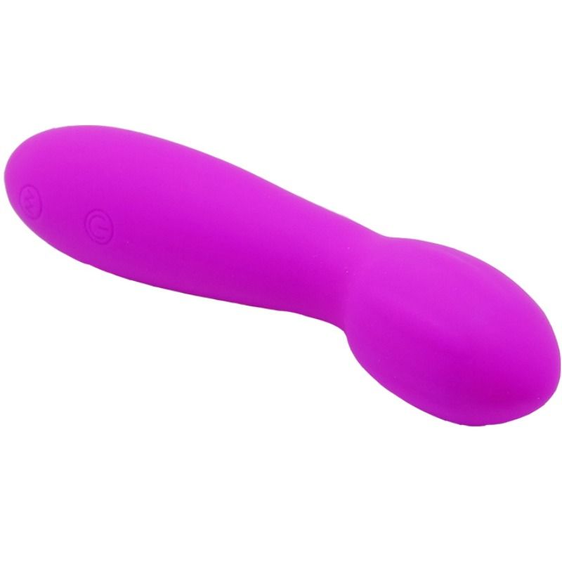Close-up do Mini Vibrador PRETTY LOVE Arvin, mostrando seu formato ergonómico e material de silicone de alta qualidade.